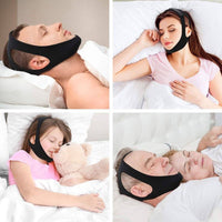 Correction Anti-snoring Device Belt – Men's Women's Breathable