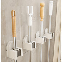 Suction Cup Mop – Holder No-drill Wall-mounted