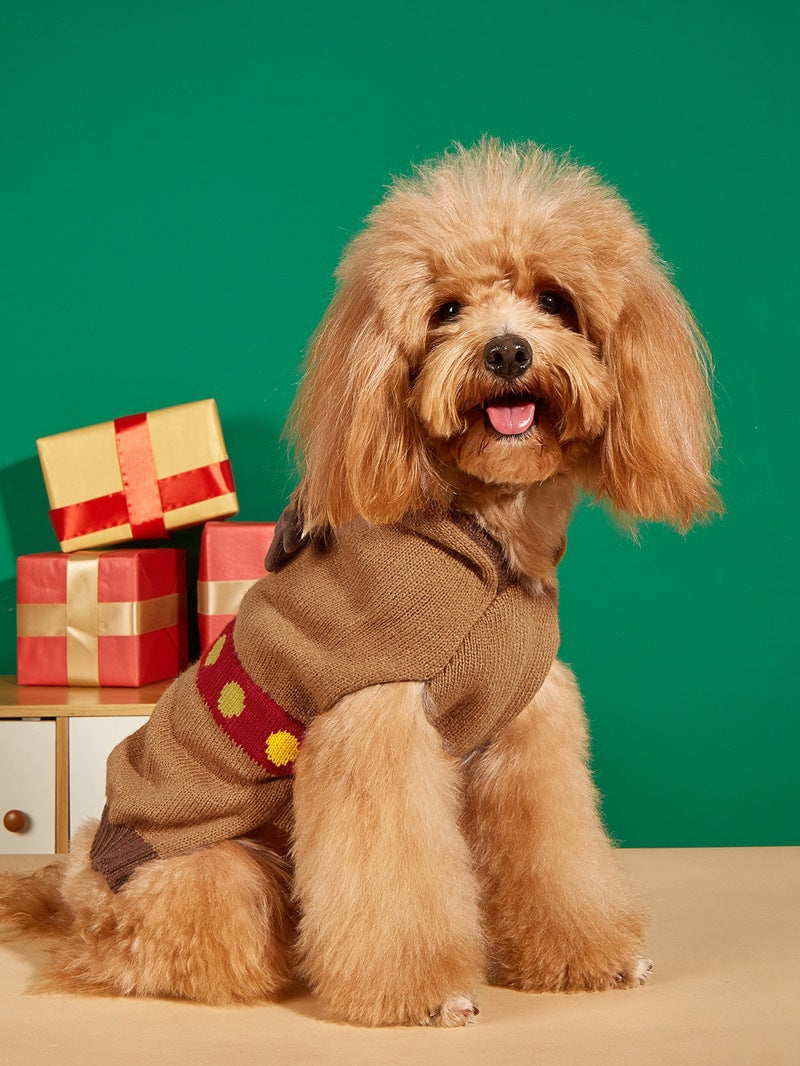 Christmas Pet Sweater – Santa Claus Sound
