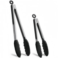 Clip Kitchen Barbecue Food Tongs – Silicone Anti-scalding Bread