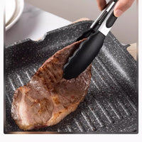 Clip Kitchen Barbecue Food Tongs – Silicone Anti-scalding Bread