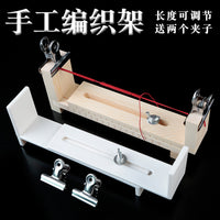 Hand Braiding Rack – Wooden Bracelet