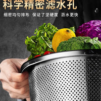 Stainless Steel Basin Drain Basket – Vegetable Household