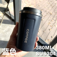 Water Cup Thermos Coffee – Double-layer Car Smart