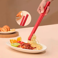 Silicone Food Tongs – Steak Clip Salad