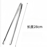 Clip Kitchen Barbecue Food Tongs – Silicone Anti-scalding Bread