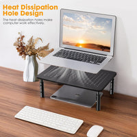 Monitor Computer Stand – Adjustable Height Laptop