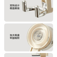 Rotary Suction Cup Hooks – Strong Vacuum Non-punching