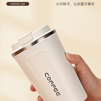 Water Cup Thermos Coffee – Double-layer Car Smart