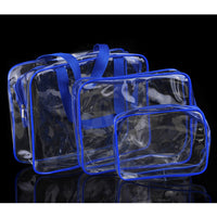 PVC Three-piece Multi-functional Storage Bag – Wash