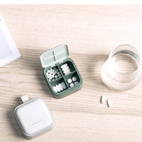 Portable Sealed Pill Storage Box – Compartmentalized Mini Medicine