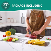 201 Stainless Steel Cutting Board – Thickened Anti-mold