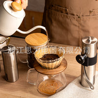 Portable Coffee Grinder Manual Stainless Steel Hand-Cranked