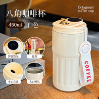 Water Cup Thermos Coffee – Double-layer Car Smart
