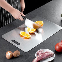 201 Stainless Steel Cutting Board – Thickened Anti-mold