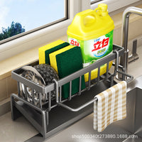 Kitchen Sink Organiser – Drain Rack Faucet