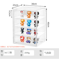 Box Storage Display Stand – Desktop Transparent Dustproof