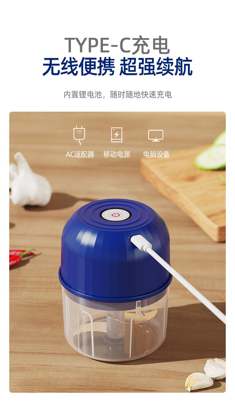 Wireless Electric Garlic Press – Masher