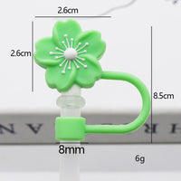 10mm Begonia Flower Reusable Straws – Cap Stanley Water