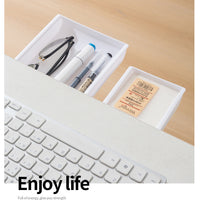 Hole-free Hidden Drawer Storage Box – Under Desk