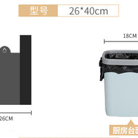 Size Plastic Bag Bin Bags – Black Desktop Car