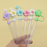10mm Begonia Flower Reusable Straws – Cap Stanley Water