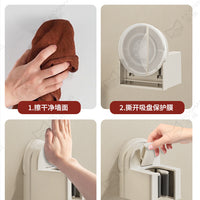 Suction Cup Mop – Holder No-drill Wall-mounted