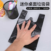 Size Plastic Bag Bin Bags – Black Desktop Car