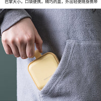 Portable Sealed Pill Storage Box – Compartmentalized Mini Medicine