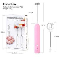 Dual-stick Milk Frother Coffee Maker – Cream Mixer Household