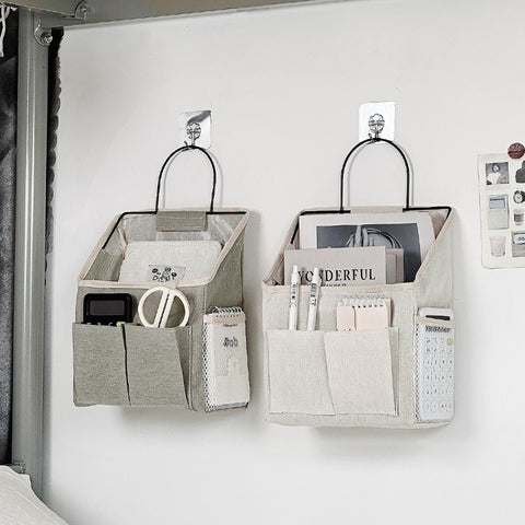 Wall-mounted Dormitory Wall Storage Bag – Door Hanging Pocket