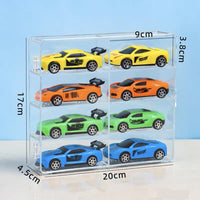 Domeka Transparent Display Stand – Drawer Alloy Car
