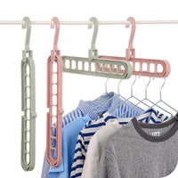 Multifunctional Magic Hanger – Foldable Nine Holes