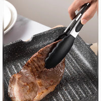 Clip Kitchen Barbecue Food Tongs – Silicone Anti-scalding Bread