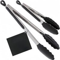 Clip Kitchen Barbecue Food Tongs – Silicone Anti-scalding Bread