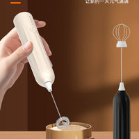 Dual-stick Milk Frother Coffee Maker – Cream Mixer Household