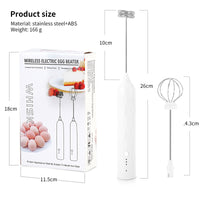 Dual-stick Milk Frother Coffee Maker – Cream Mixer Household