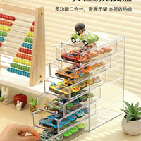 Domeka Transparent Display Stand – Drawer Alloy Car