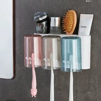 Wall-mounted Toothbrush Holder – Toilet Non-perforated Toothpaste