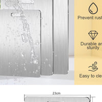 201 Stainless Steel Cutting Board – Thickened Anti-mold