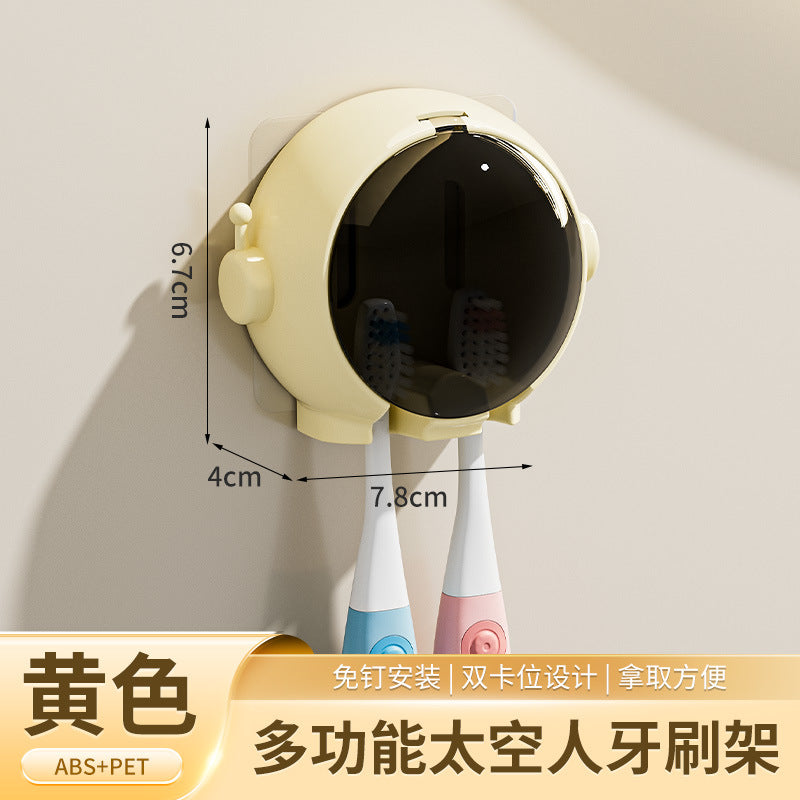 Cartoon Toothbrush – Storage Rack Wall-mounted