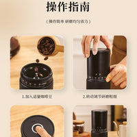 Italian Grinder Automatic Coffee Maker – Machine Rechargeable