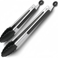 Clip Kitchen Barbecue Food Tongs – Silicone Anti-scalding Bread