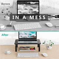 Monitor Computer Stand – Adjustable Height Laptop
