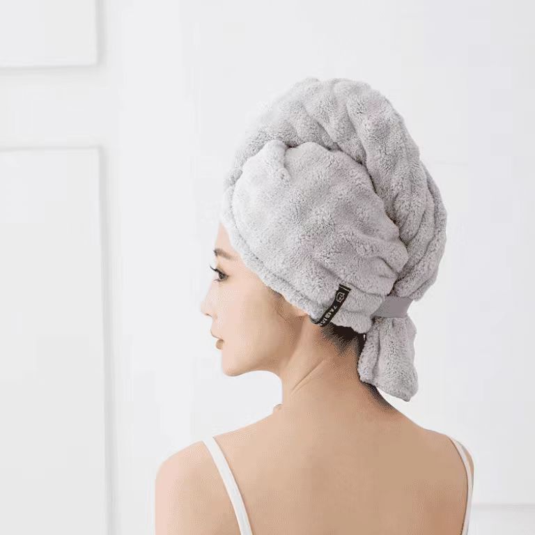 Turban Household Shampoo Towel – Thickened Shower Cap