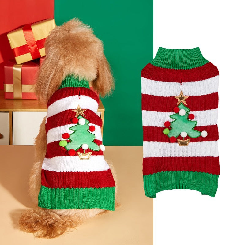 Christmas Pet Sweater – Santa Claus Sound