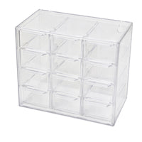 Grid Dustproof Drawer Storage Box – Stationery Jewelry Cosmetics