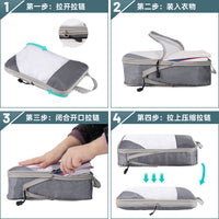 Set Mesh Visible Suitcase – Trolley Case Organizer