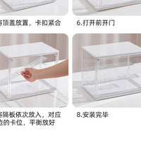 Box Storage Display Stand – Desktop Transparent Dustproof
