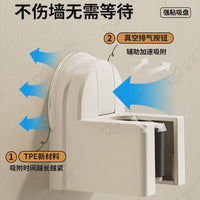 Suction Cup Mop – Holder No-drill Wall-mounted